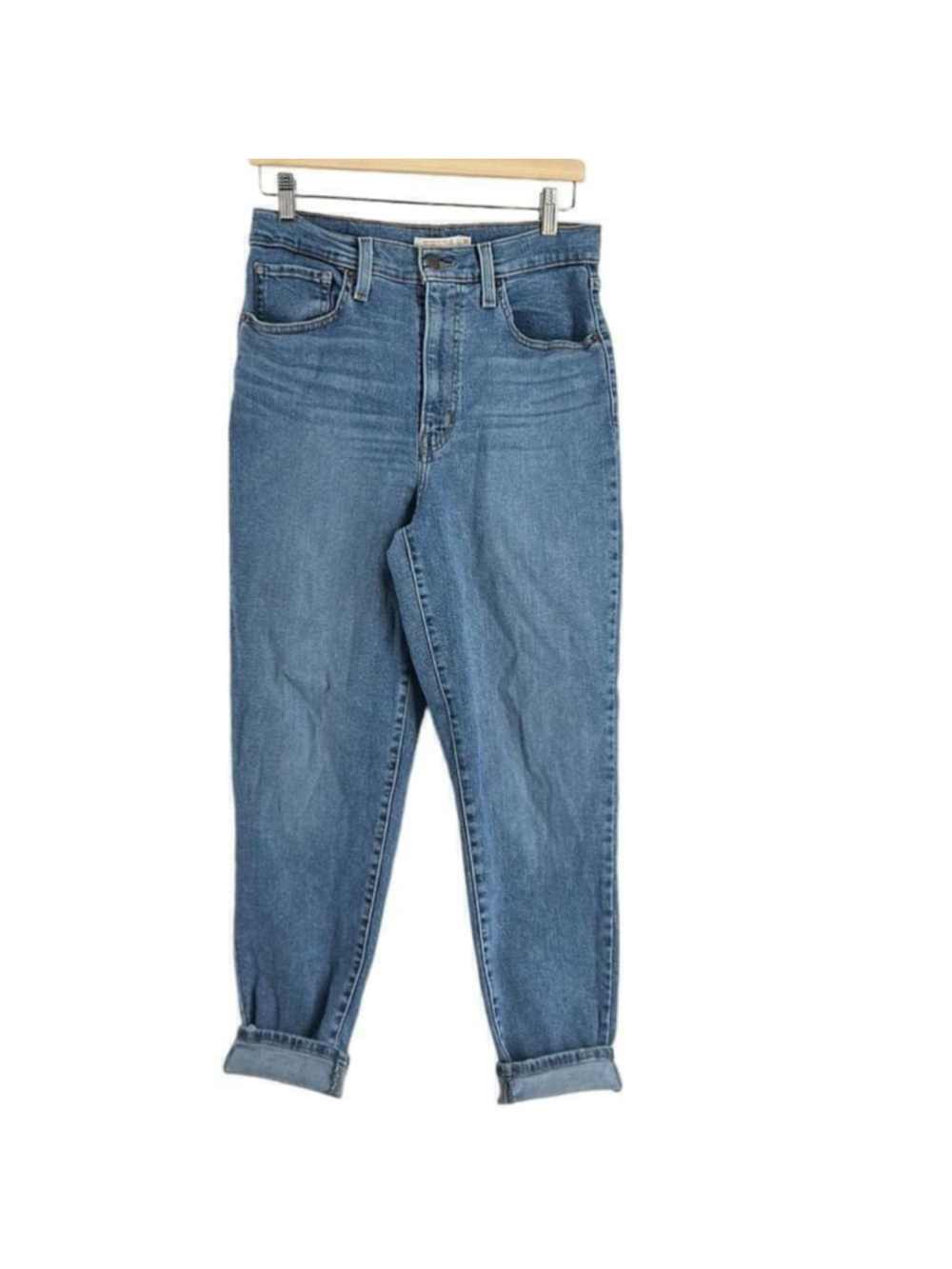 Levi’s high waisted mom jeans y2k medium blue granola sz 30